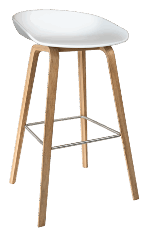 Barhocker 'about a stool' Weiss