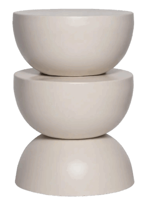 Beistelltisch 'Koni' Creme