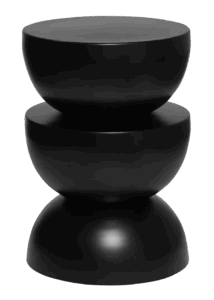 Beistelltisch 'Koni' Schwarz