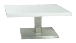 Beistelltisch 'Simplex' Weiss