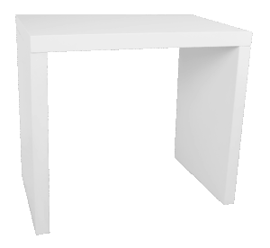 Brückentisch '120/110' Weiss