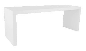 Brückentisch '230/110' Weiss