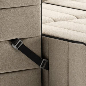 Ecksofa 'Curt' Sand – Bild 2
