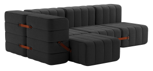 Ecksofa 'Curt' Stone – Bild 1