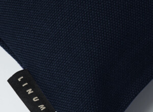 Kissen 'Linum' Dunkelblau – Bild 2