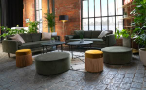 Kissen 'Velvet' Taupe – Bild 3