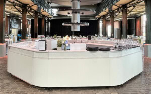 Bartresen 'Oktagon' Weiss – Bild 3