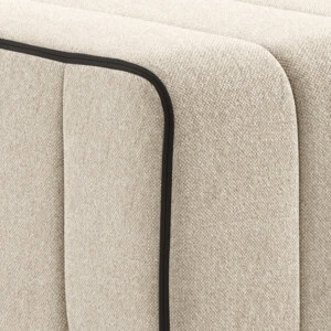 Pouf 'Curt' Sand – Bild 2