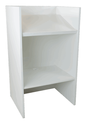 Rednerpult Weiss – Bild 1