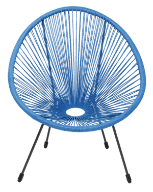 Sessel 'Hudson' Blau – Bild 1