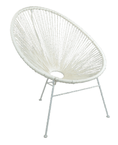 Sessel 'Hudson' Weiss