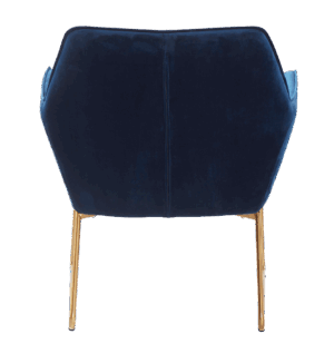 Sessel 'Velvet' Blau – Bild 3