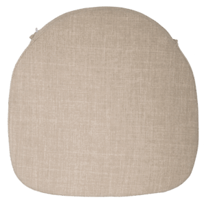 Sitzkissen 'Crossback' Beige – Bild 1