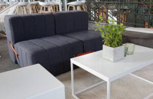 Sofa 2er 'Curt' Stone – Bild 3