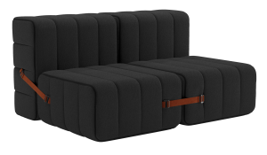 Sofa 2er 'Curt' Stone