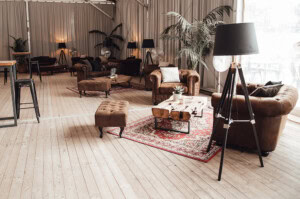 Stehlampe 'Dreibein' Schwarz – Bild 2