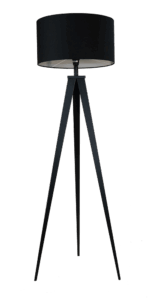 Stehlampe 'Tripod' Schwarz
