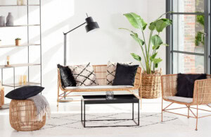 Stehlampe 'Wesly' Schwarz – Bild 2
