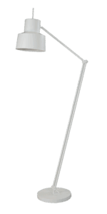 Stehlampe 'Wesly' Weiss