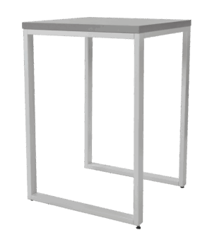 Stehtisch 'Salo' Weiss Beton – Bild 1