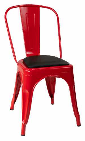 Stuhl 'Corium' Rot – Bild 2