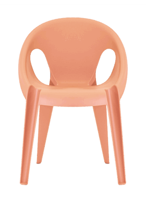 Stuhl 'Elementum' Orange – Bild 1