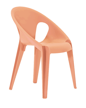 Stuhl 'Elementum' Orange – Bild 2