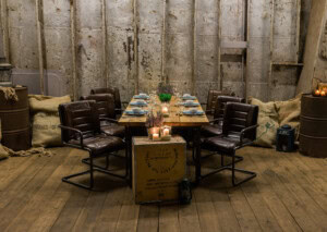 Stuhl 'Houston' Vintage-Leder – Bild 2