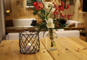 Teelicht 'Draht' Schwarz – Bild 3