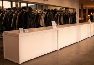 Tisch 'Salo' Vit mit Blenden – Bild 2