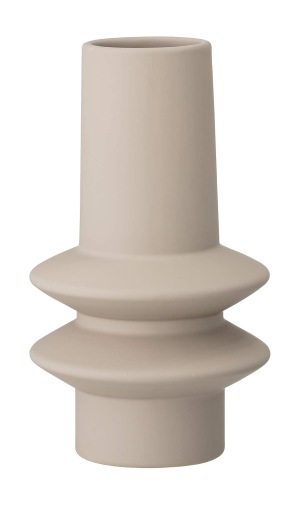 Vase 'Curved' Sand